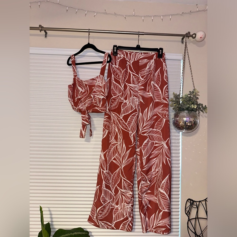 favlux fashion tropical rust matching set size small